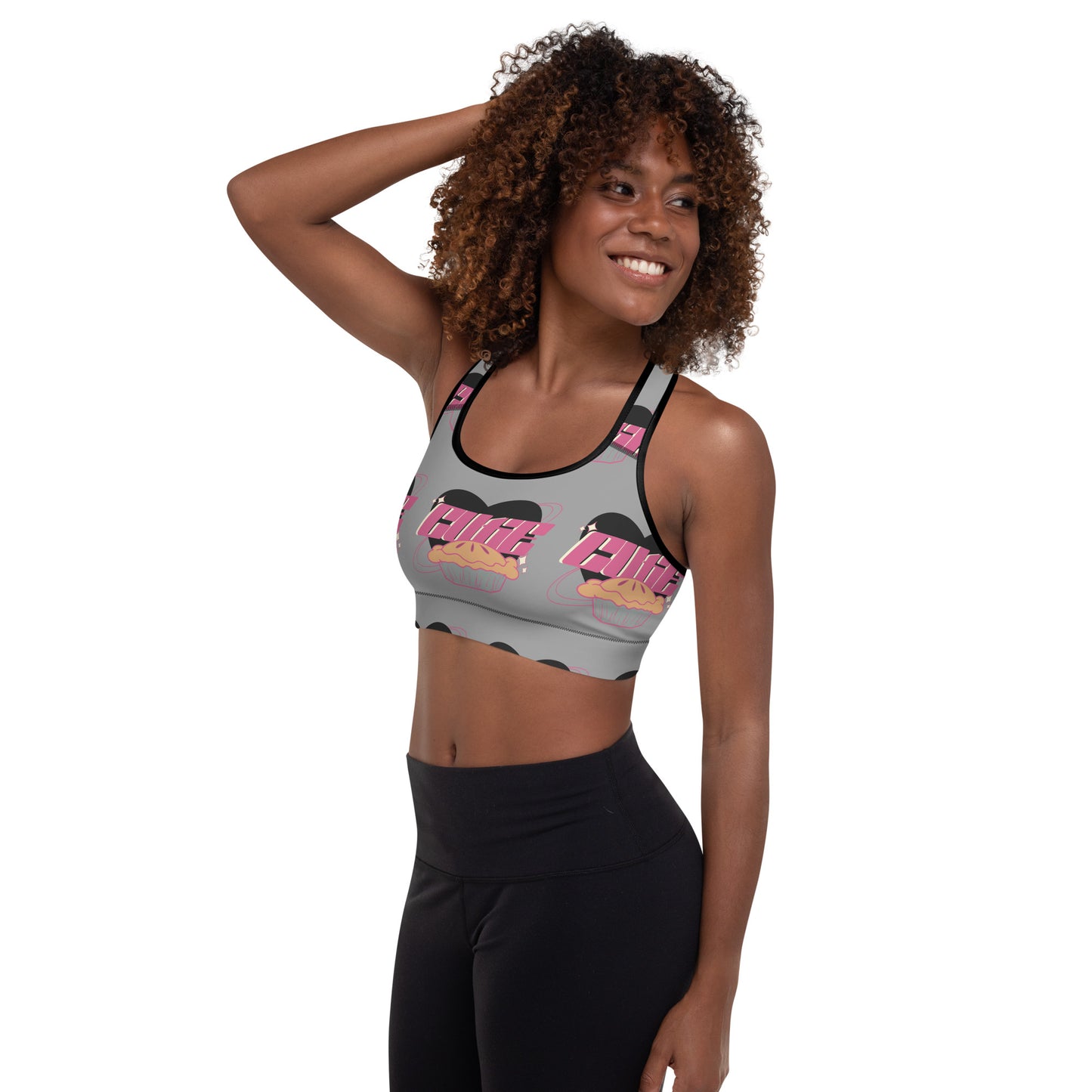 "CutiePie" Padded Sports Bra